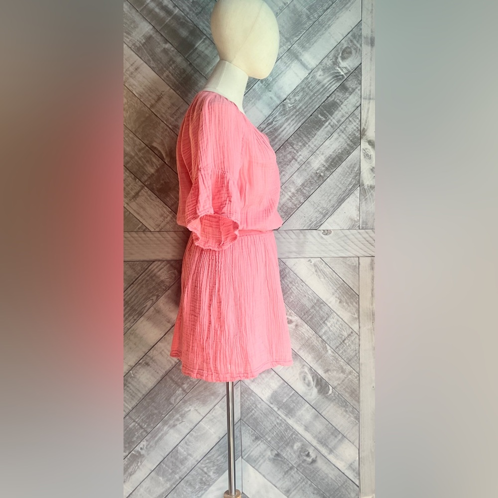 MICHAEL STARS NWOT KATELYN GAUZE DRESS - Picture 5 of 9